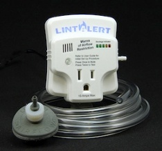LintAlert, to monitor back pressure in dryer vents
