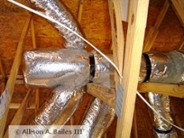 duct system trunk and branch hvac design endcap static pressure air flow