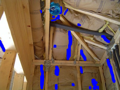 fiberglass batt insulation installation grade heat transfer building envelope 3bb