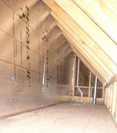 attic kneewall expanded polystyrene foamboard for sheathing Nashville