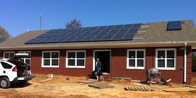 net zero energy home photovoltaics efficiency insulating concrete forms