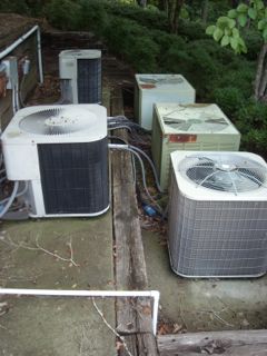 hvac condensing units oversized cooling system design temperatures