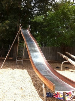 radiant barrier low e emissivity material playground slide