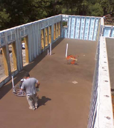 net zero energy home vandemusser design north carolina basement slab superior wall