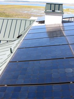 solar photovoltaic modules electric net zero energy home