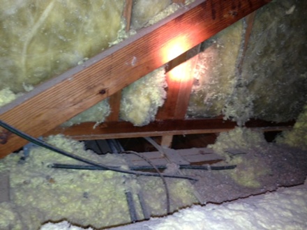 jack man cave attic kneewall floor joist blocking air barrier