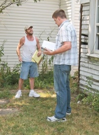 Unlicensed contractor sting in Indiana, as reported by Angie's List
