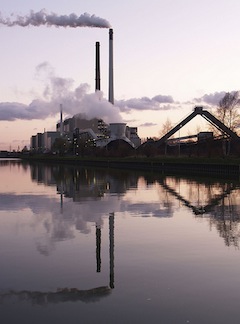 coal-fired electricity plant