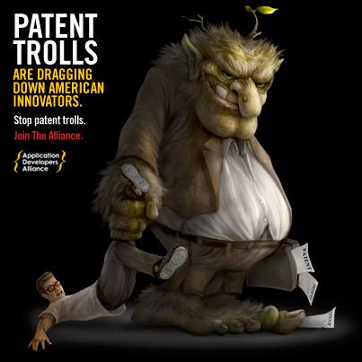 patent trolls dragging down innovators