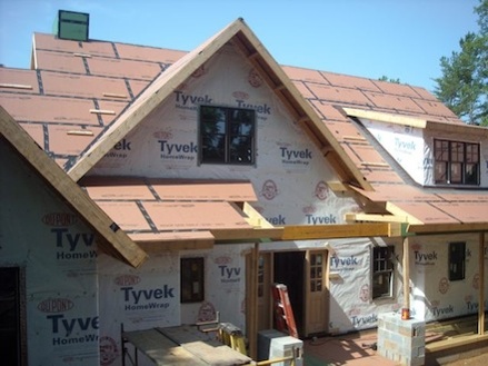house wrap as the water control layer