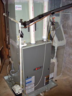 sealed combustion furnace