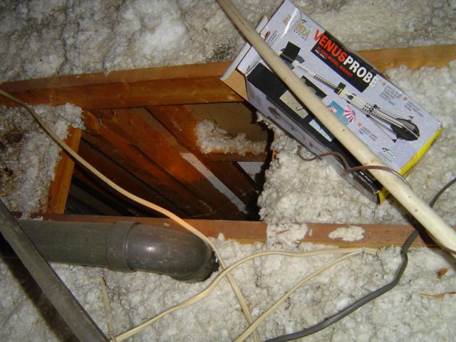 building enclosure attic chase air leakage ice dam