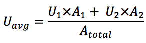 average u value equation 2 pathways