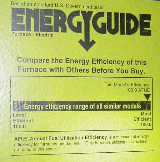 An electric furnace uses electric resistance heat for space heating, which can be very expensive.