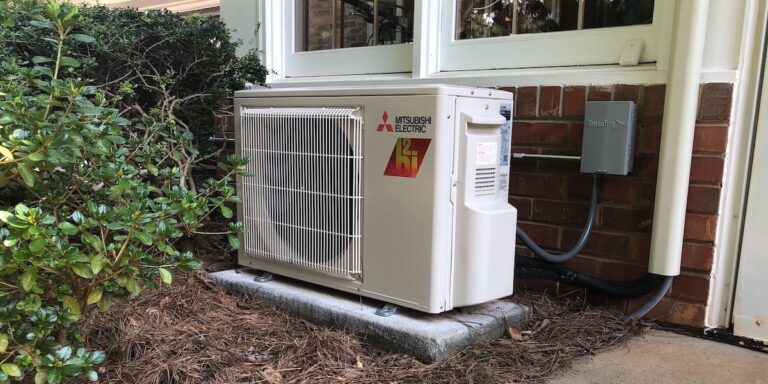 Mini-split-heat-pump-outdoor-unit-wide - Energy Vanguard